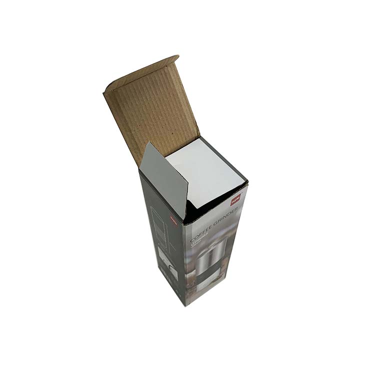 custom small folded paper box corrugated packaging box for cup