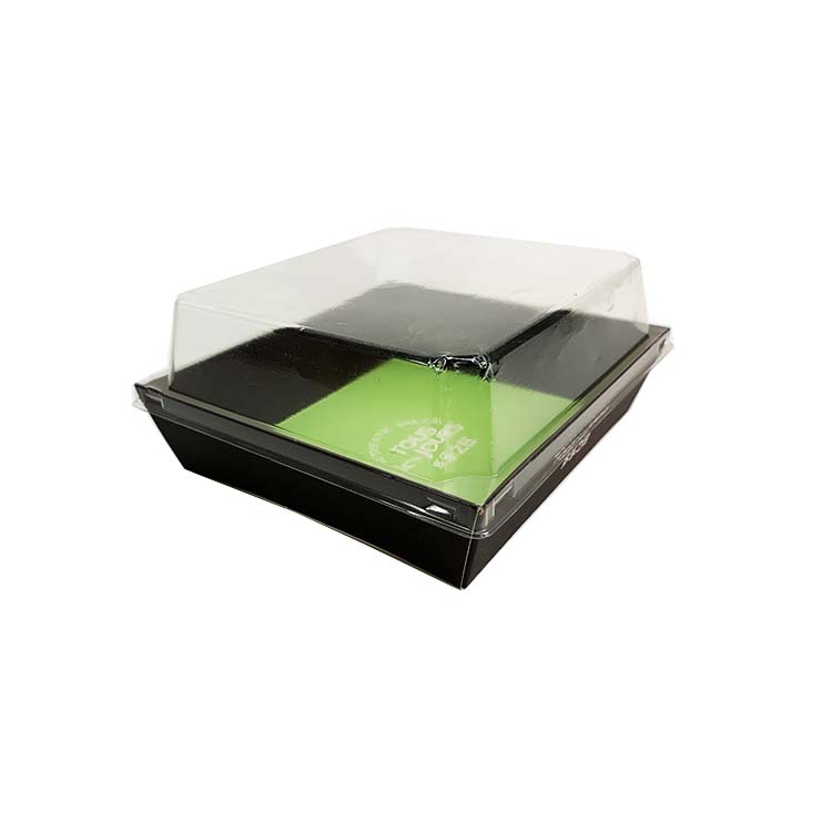High quality custom disposable sushi/cake packaging box with cover
