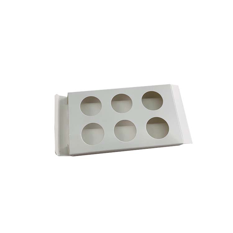 New design custom white inner chocolate packaging white paper box