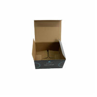 Custom high quality black printed paper cardboard packaging box