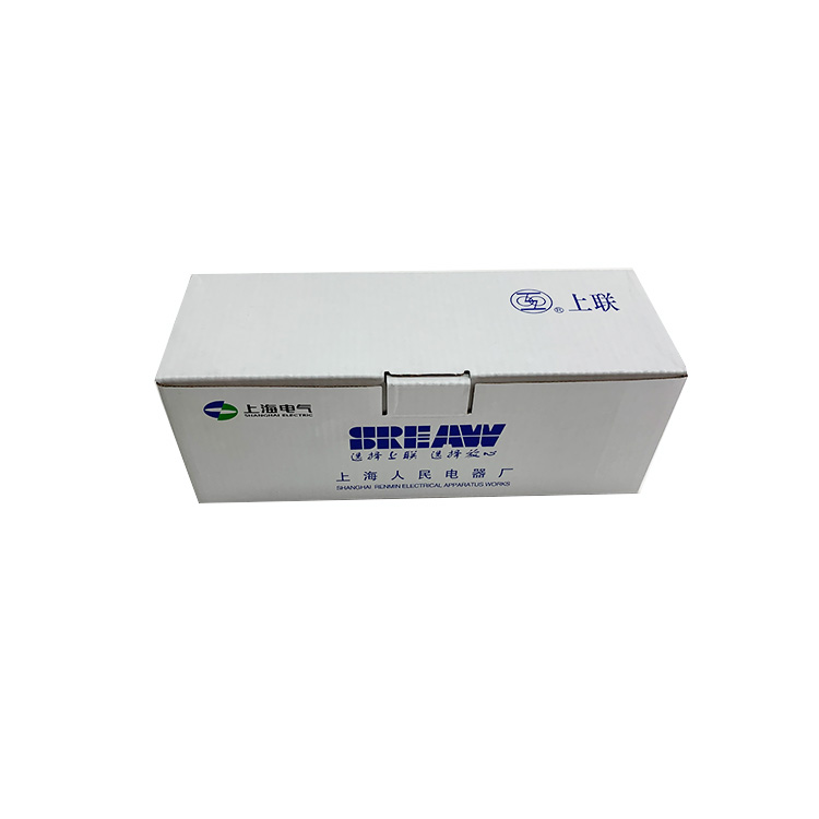 Custom heavy duty kraft white shipping carton corrugated box